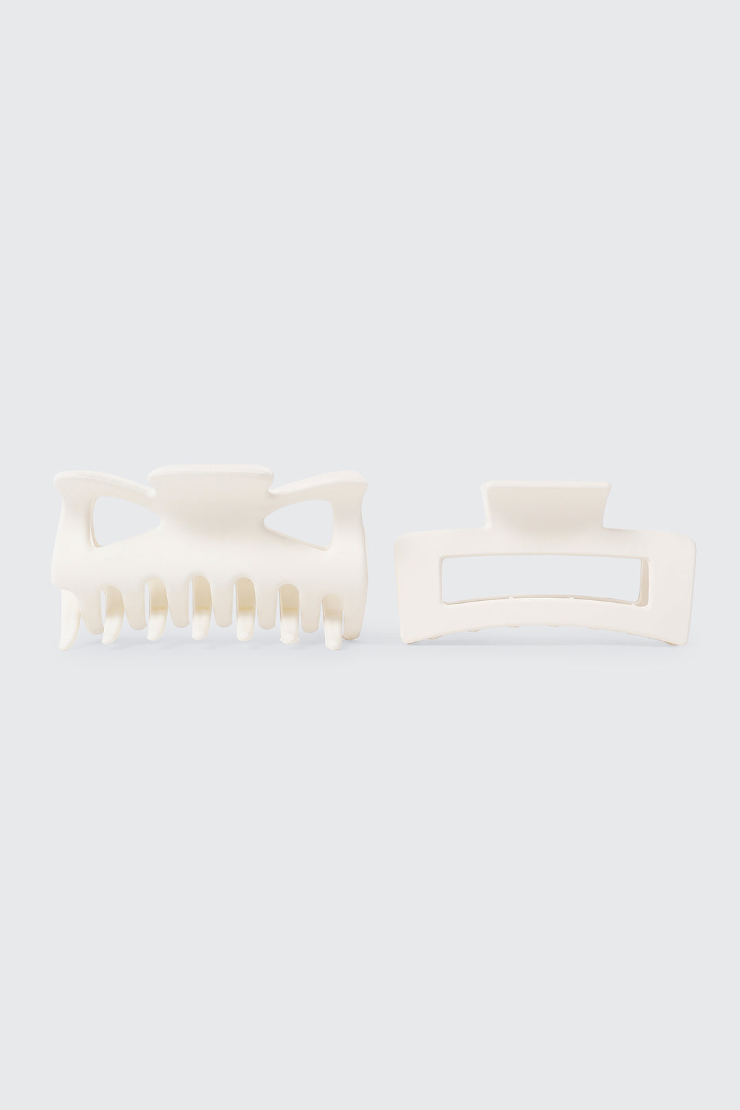 Lot de 2 pinces à cheveux papillon et rectangle