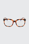 Lunettes carrées anti-lumière bleue