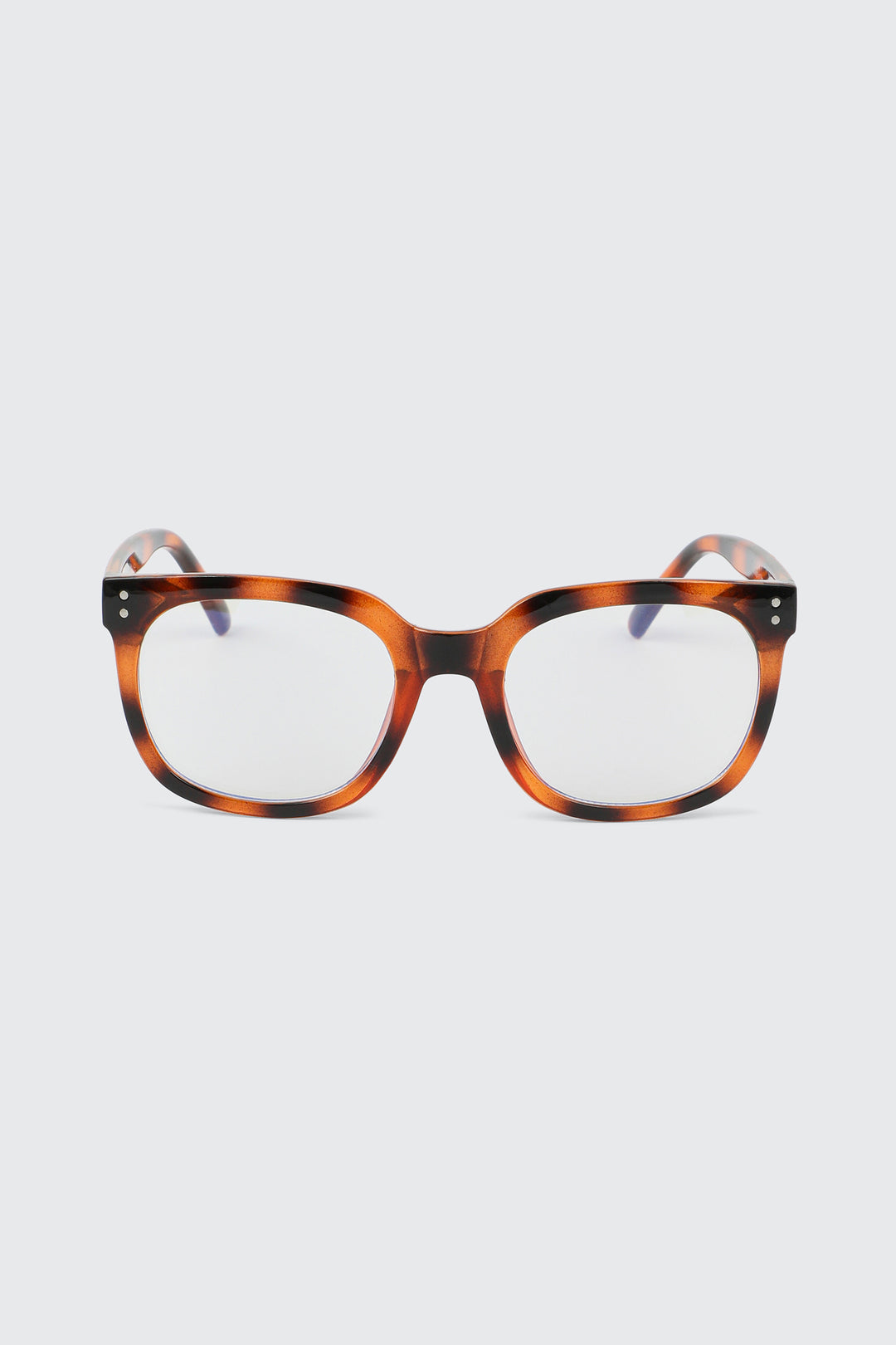 Lunettes carrées anti-lumière bleue