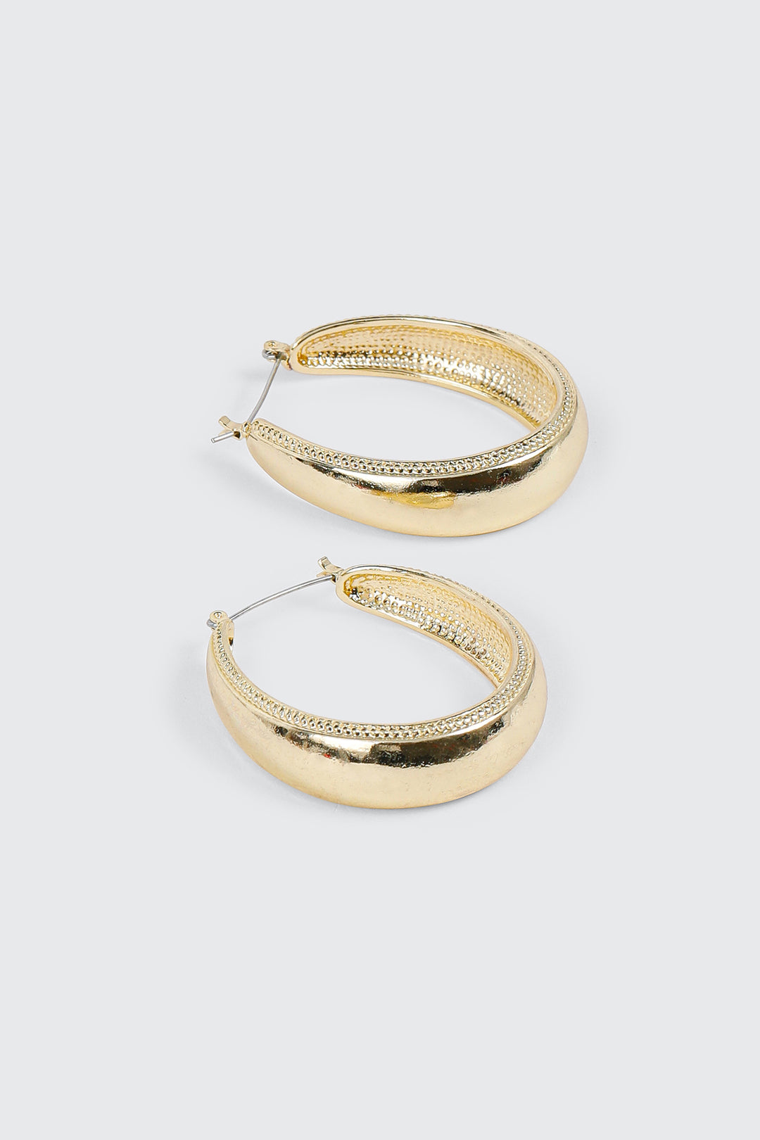 Textured Band Hoops