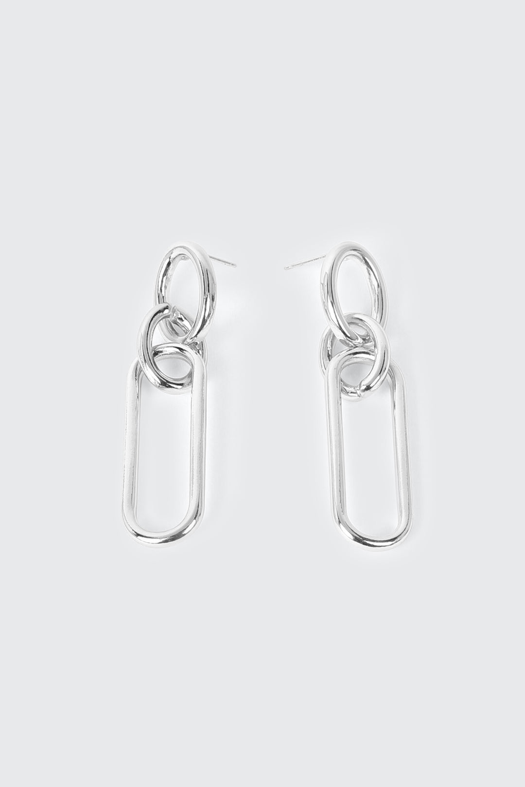 Double Link Drop Earrings