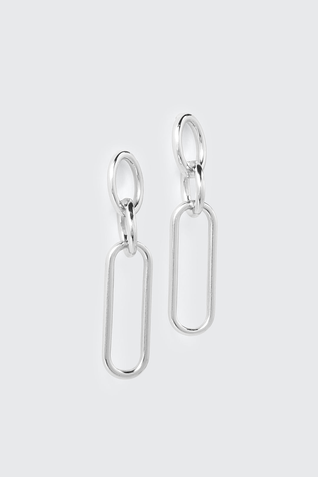 Double Link Drop Earrings