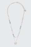 2-Row Bow Beaded Necklace