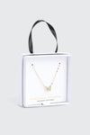 14K Gold Plated Butterfly Necklace