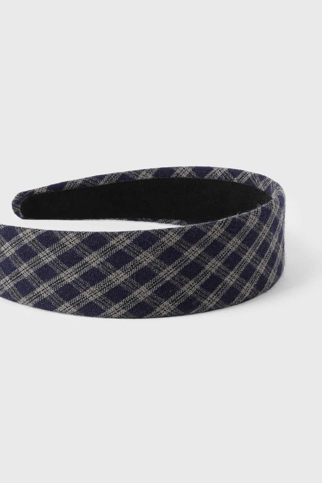 Bandeau large à carreaux