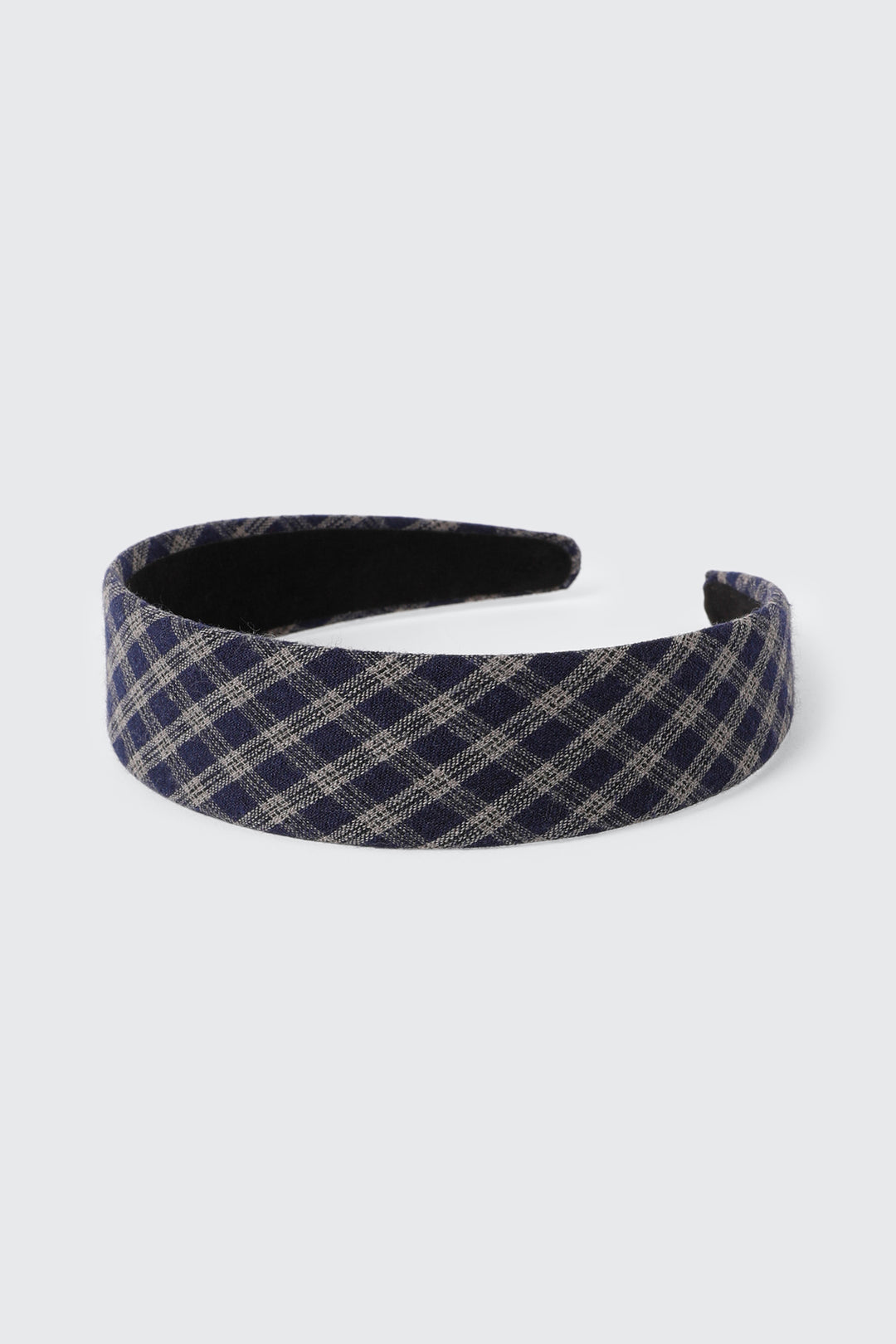 Bandeau large à carreaux
