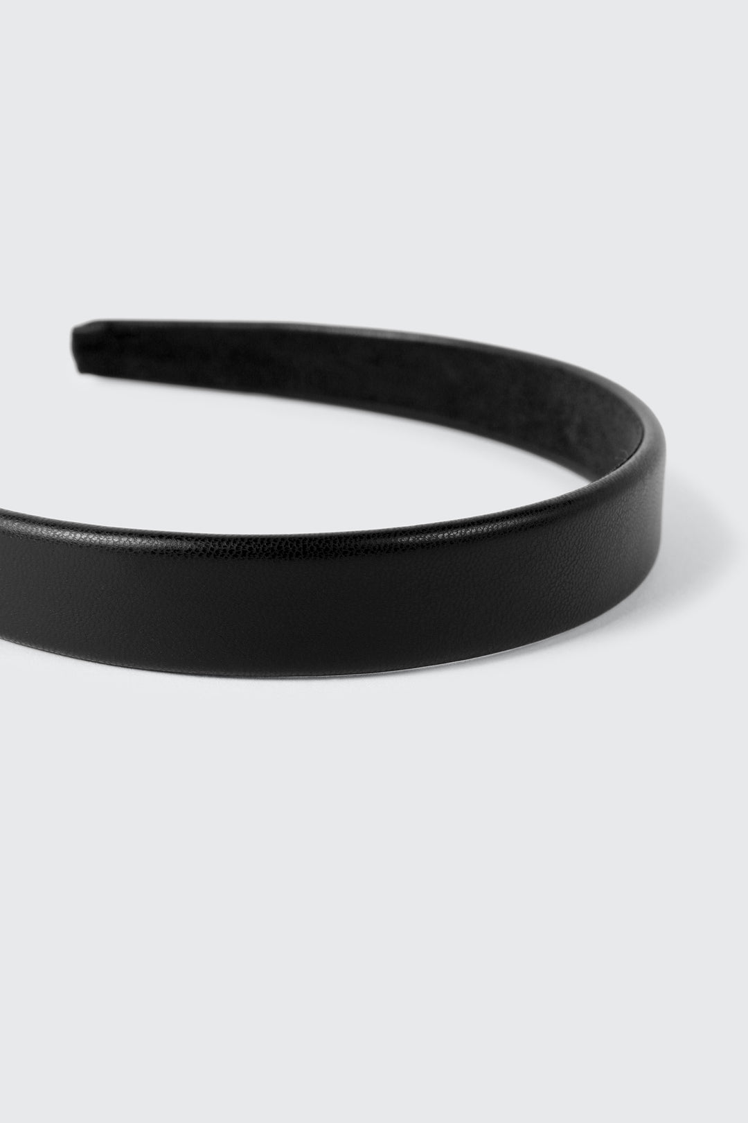 Thin Faux Leather Headband