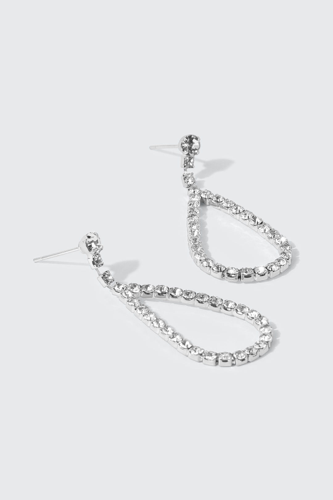 Boucles d'oreilles goutte à pierres du Rhin
