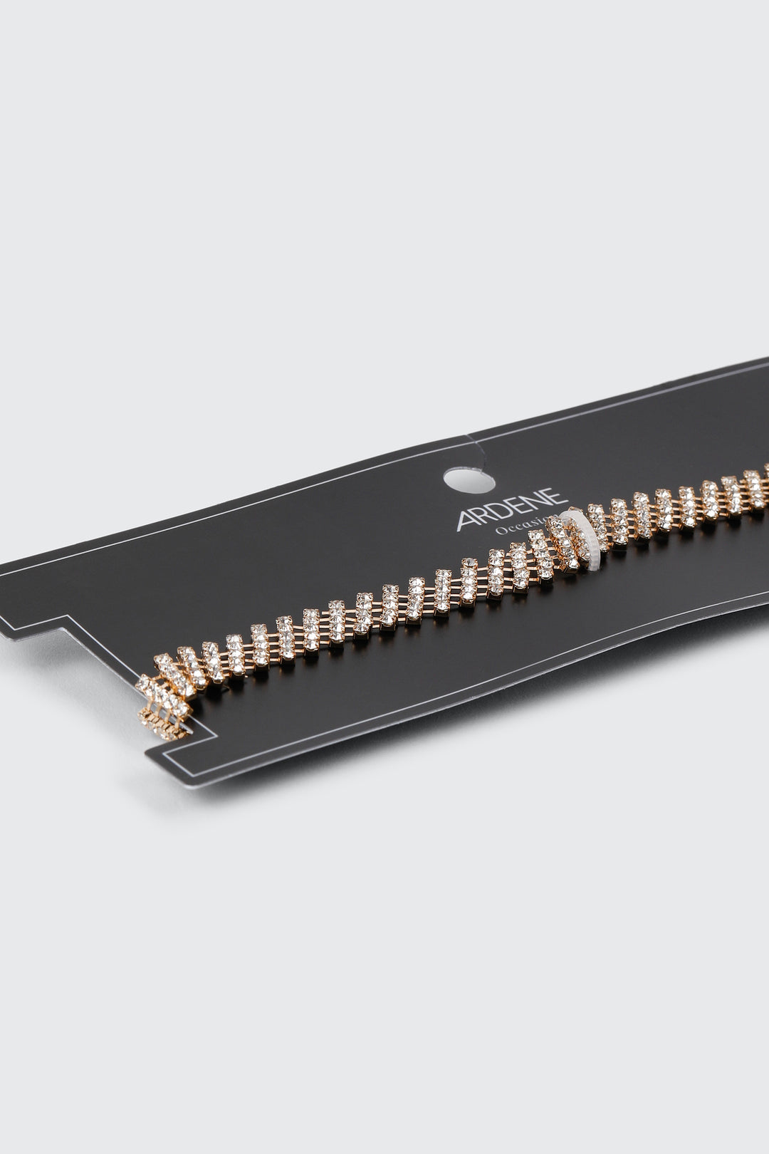 Collier ras-du-cou entièrement à strass