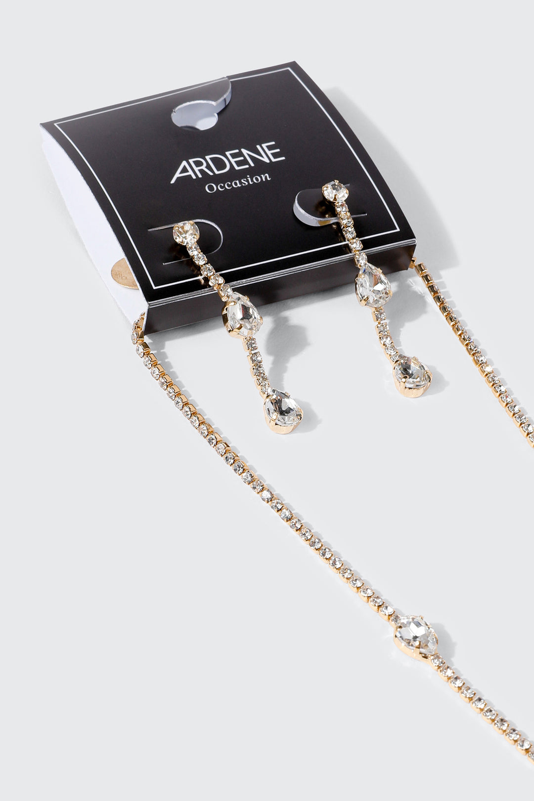 Rhinestone Necklace Set