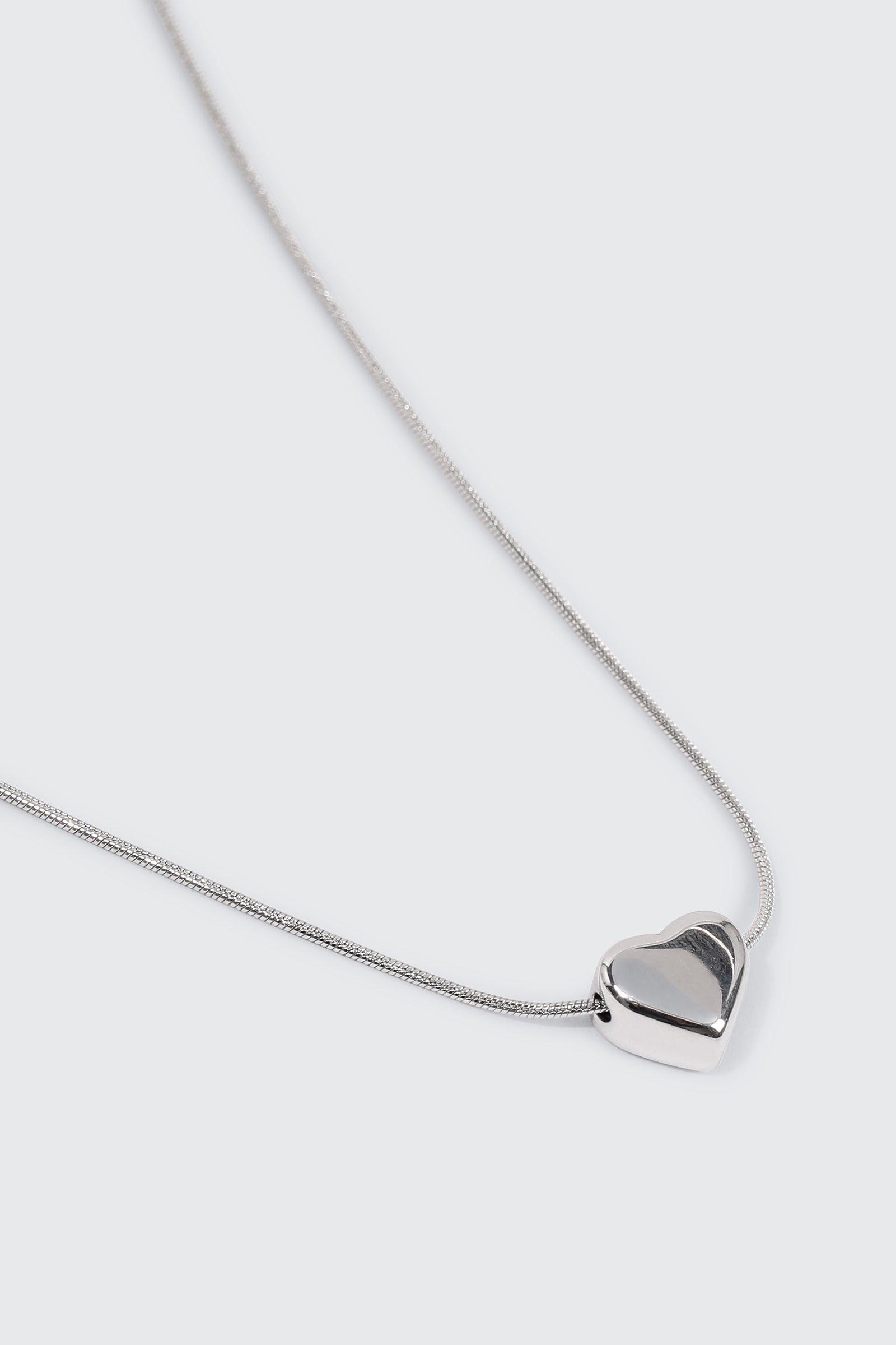 Stainless Steel Heart Necklace | Ardene