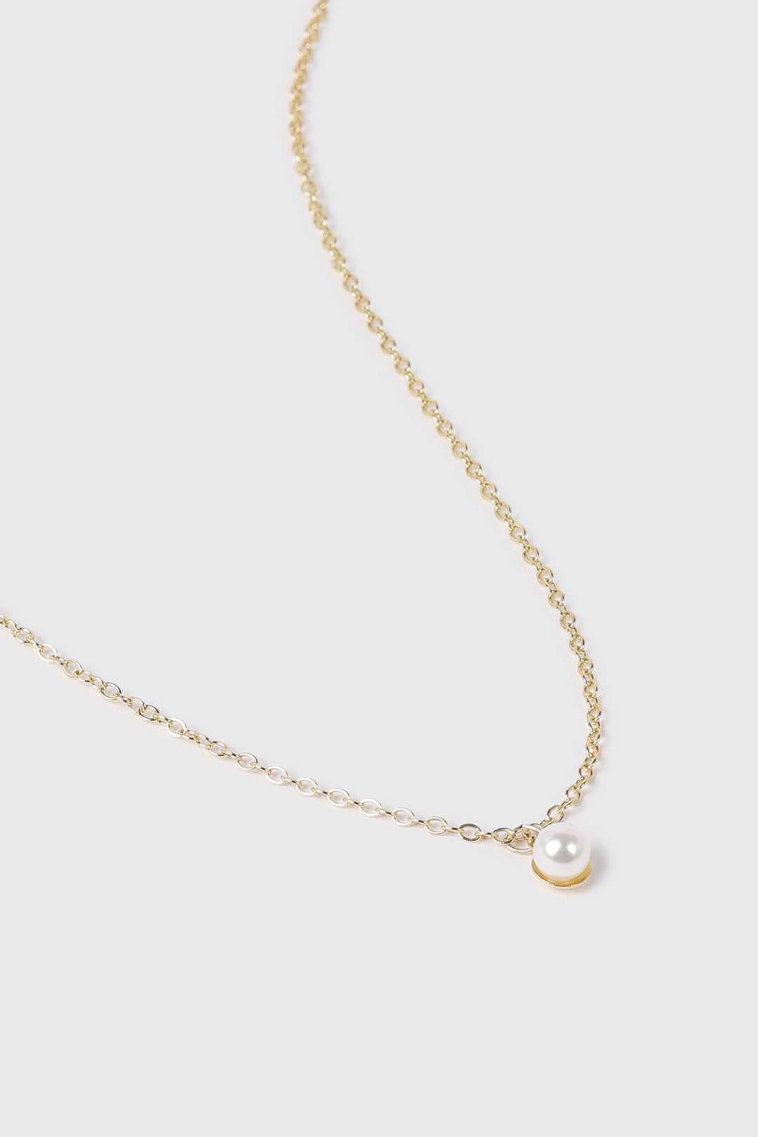 Collier plaqué or 14 k avec pierre de naissance de juin