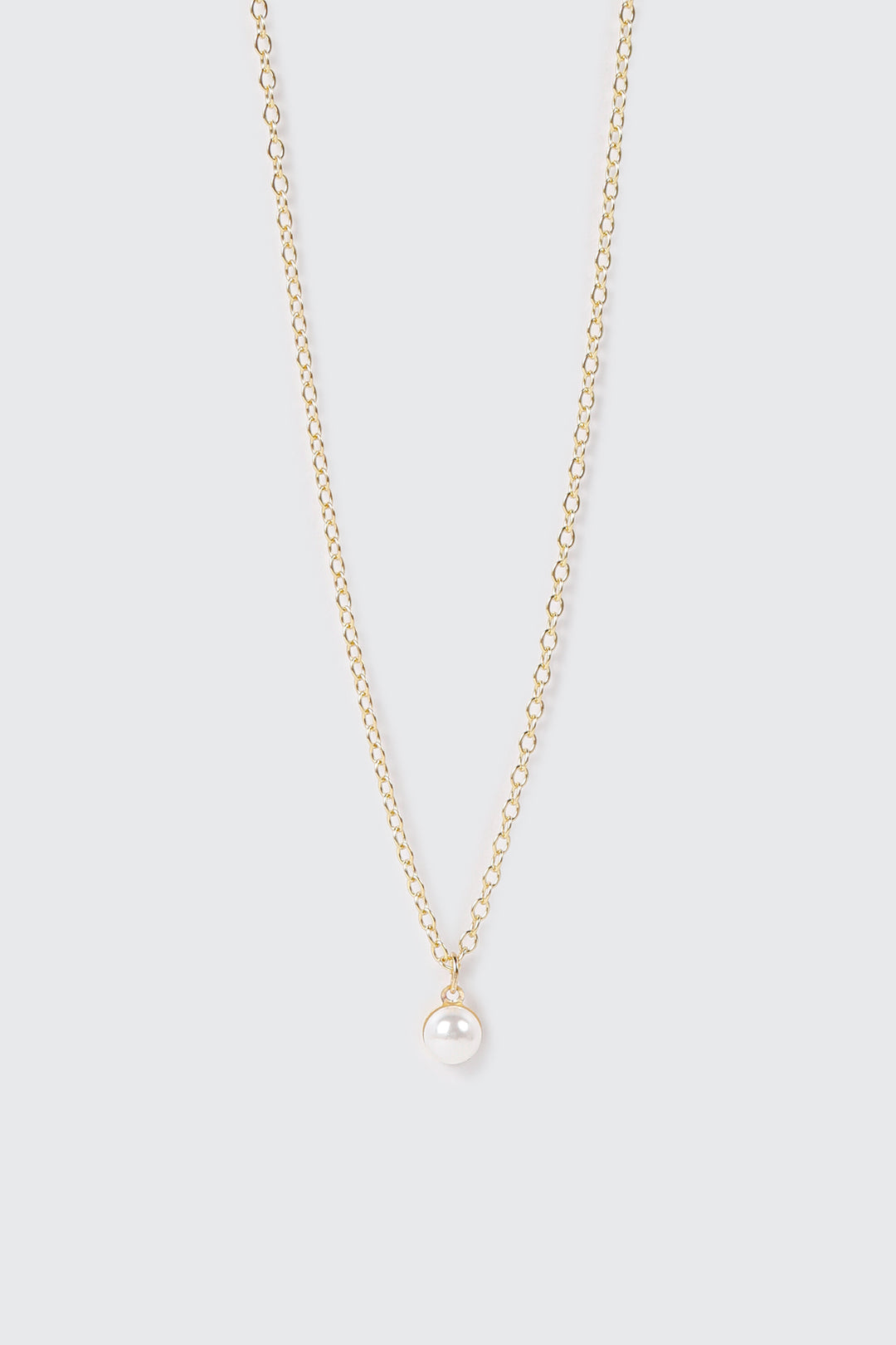 Collier plaqué or 14 k avec pierre de naissance de juin