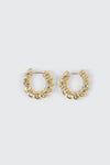 14K Gold Plated Hoop Earrings