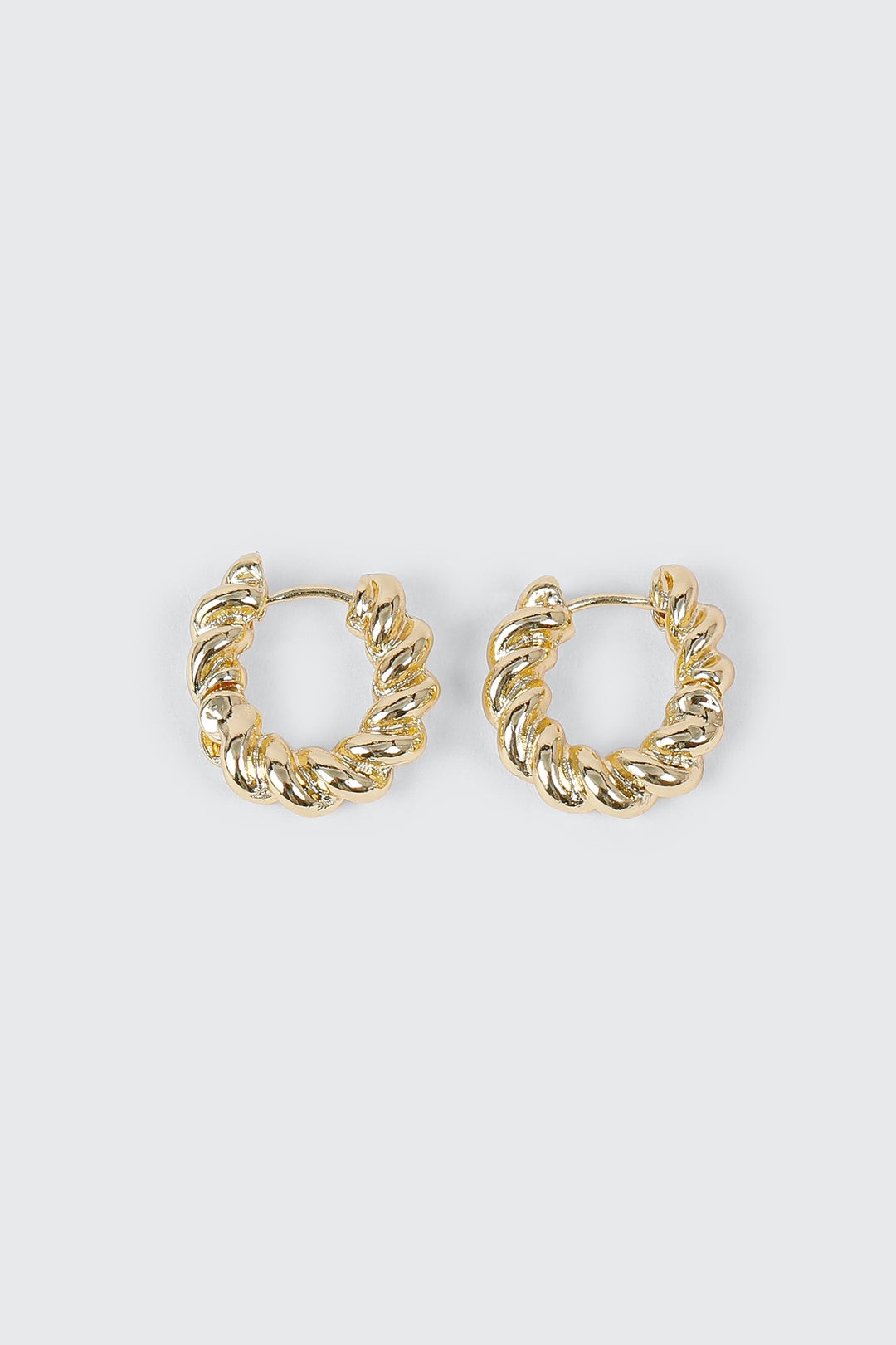 14K Gold Plated Hoop Earrings