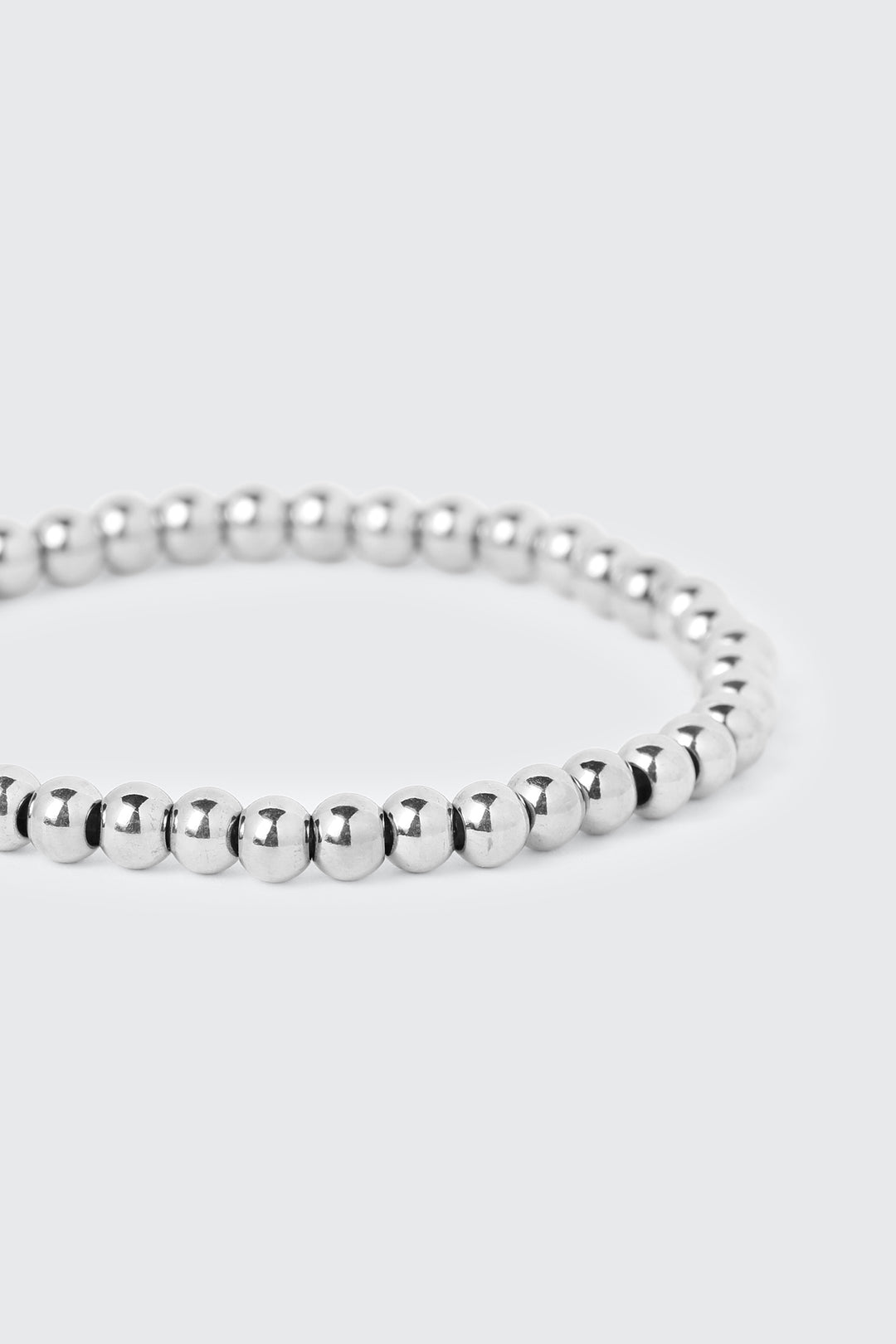 Stainless Steel Beaded Bracelet