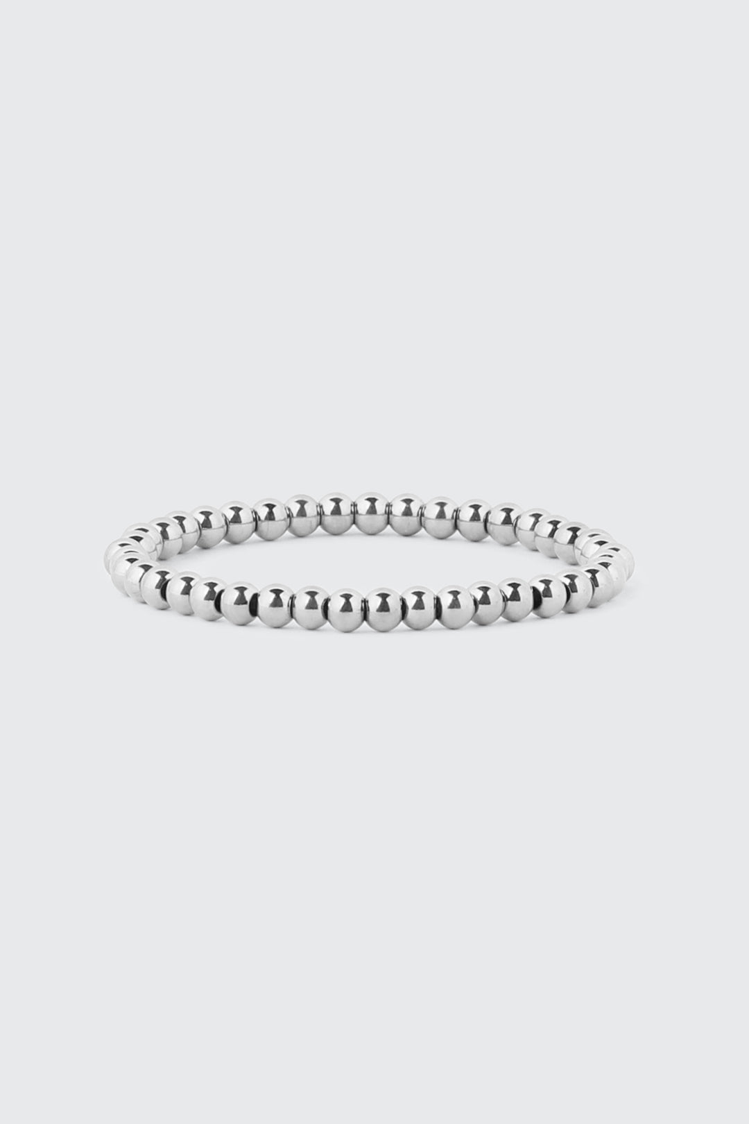 Stainless Steel Beaded Bracelet