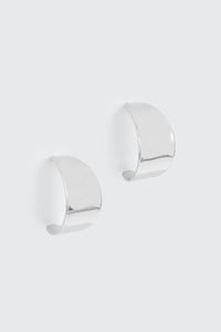 14K White Gold Plated Earrings