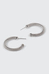 Boucles d'oreilles anneaux en acier inoxydable