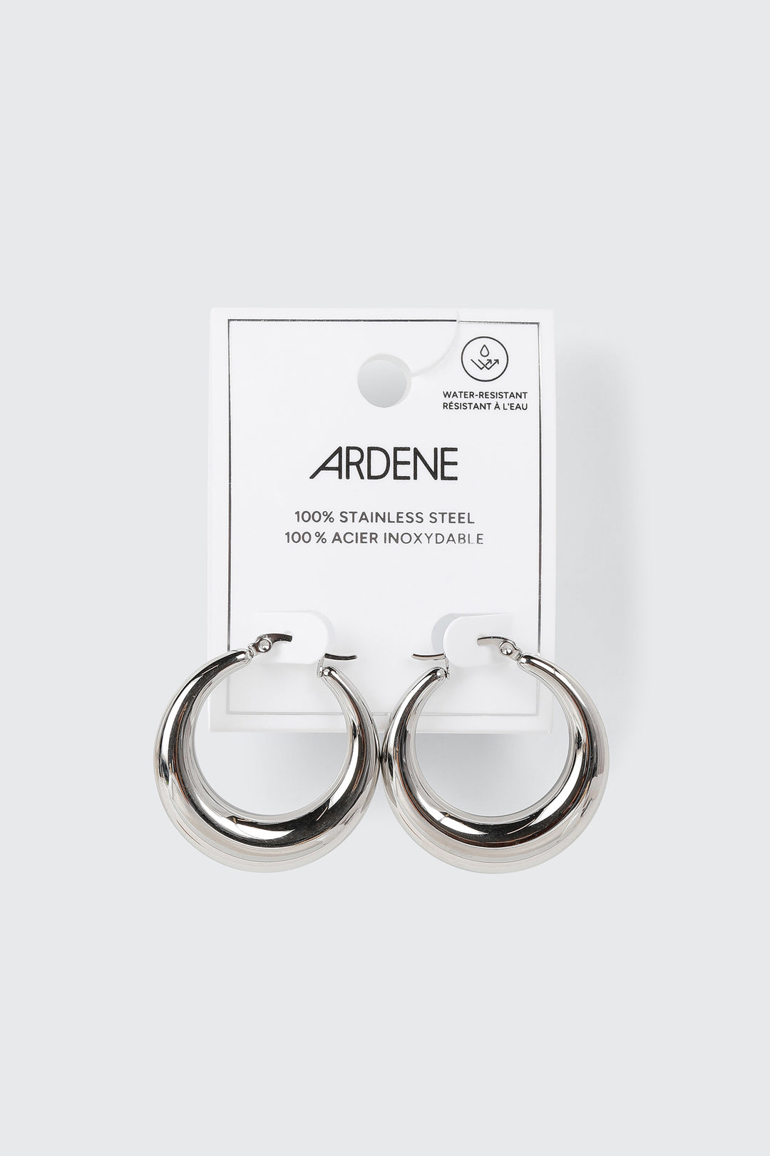 Stainless Steel Hoop Earrings