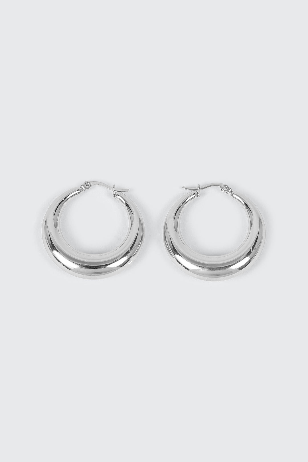 Stainless Steel Hoop Earrings