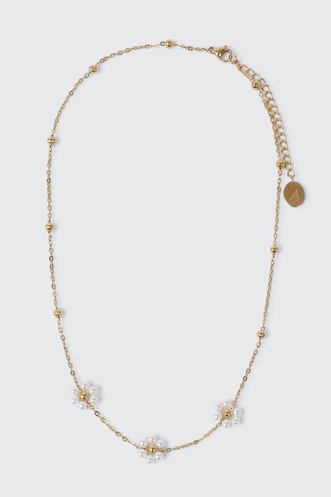 14K Gold Plated Daisy Necklace