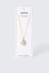 14K Gold-Plated Locket Necklace