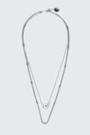 Stainless Steel Sphere Pendant Necklace