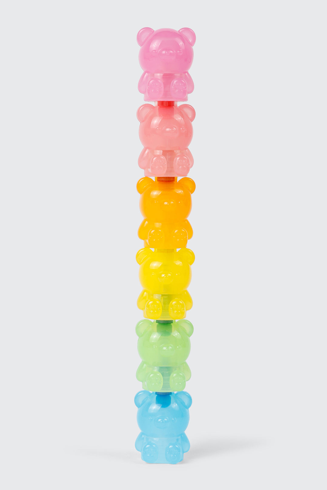 Lot de 6 surligneurs oursons empilables
