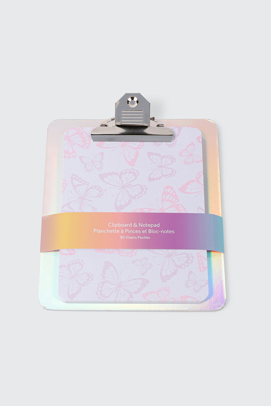 Ensemble planchette à pince et bloc-notes
