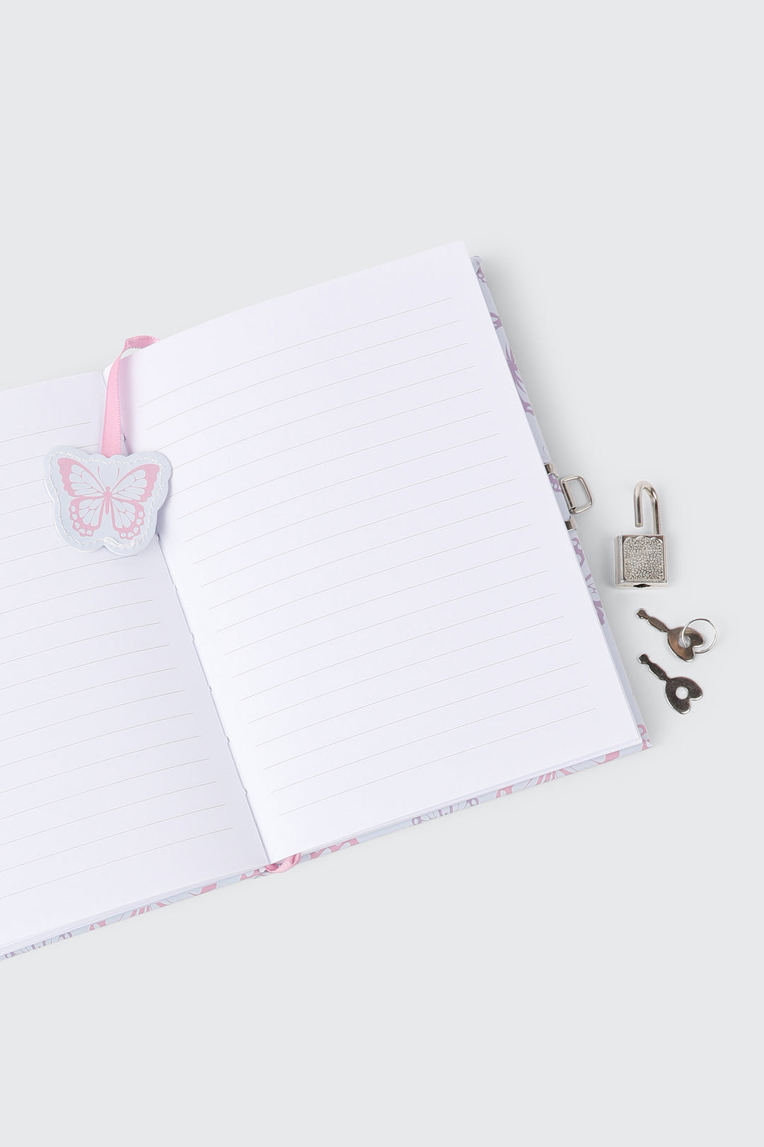 Butterfly Lock Notebook
