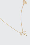 14K Gold-Plated Cross Necklace