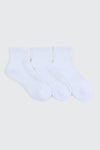 3 paires de demi-chaussettes de sport
