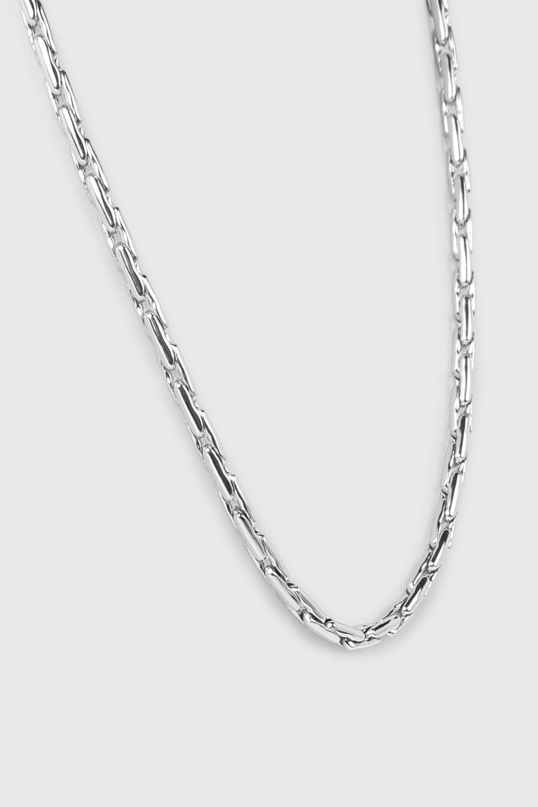 Vintage Rounded Link Necklace