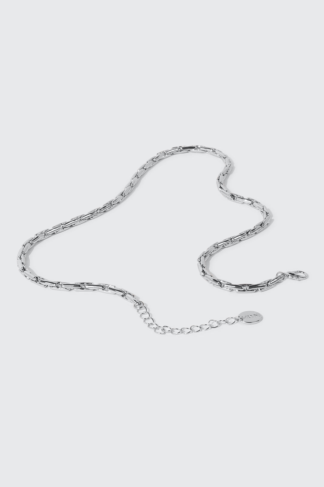 Vintage Rounded Link Necklace