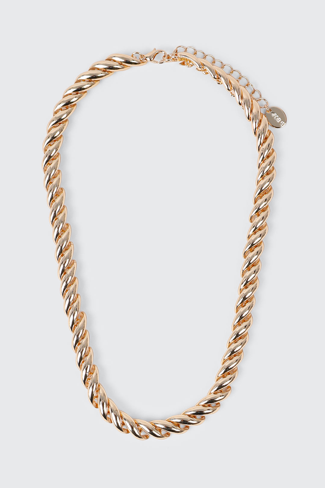 Vintage Twist Chain Necklace
