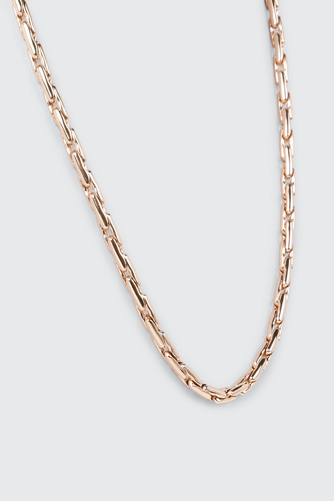 Vintage Rounded Link Necklace
