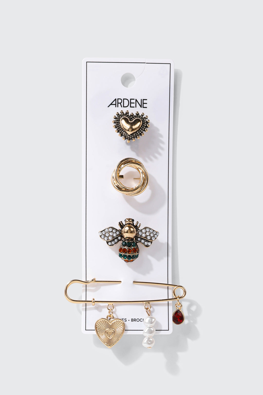 Lot de 4 broches