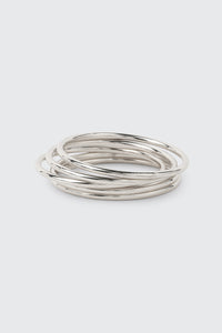 5-Pack Round Tube Bangles