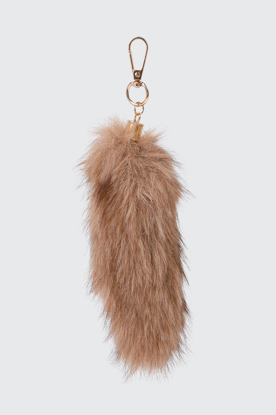 Bijou de sac en fausse fourrure