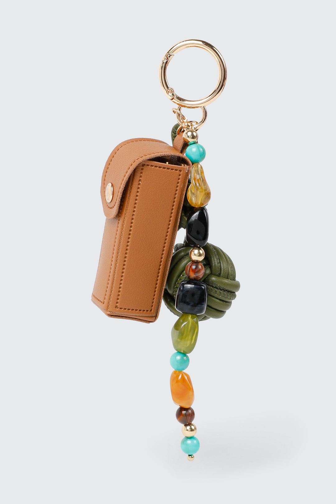 Lip Gloss Holder Charm Keychain