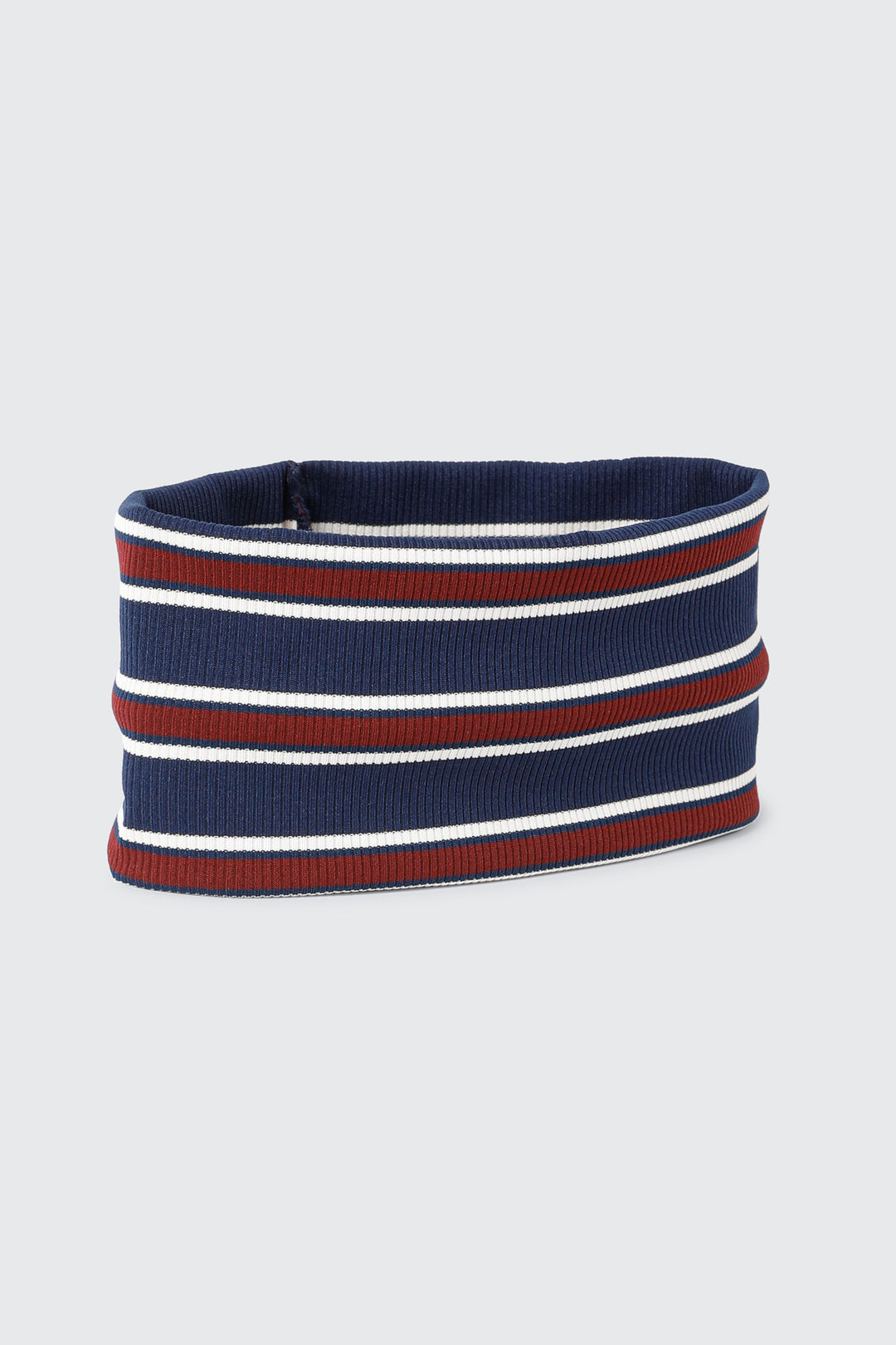 Wide Striped Ribbed Head Wrap