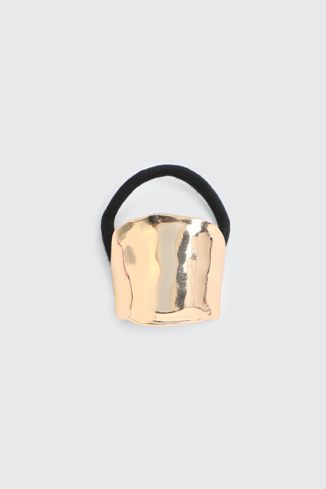 Élastique à cheveux à manchon martelé