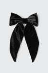 Velvet Bow Barrette