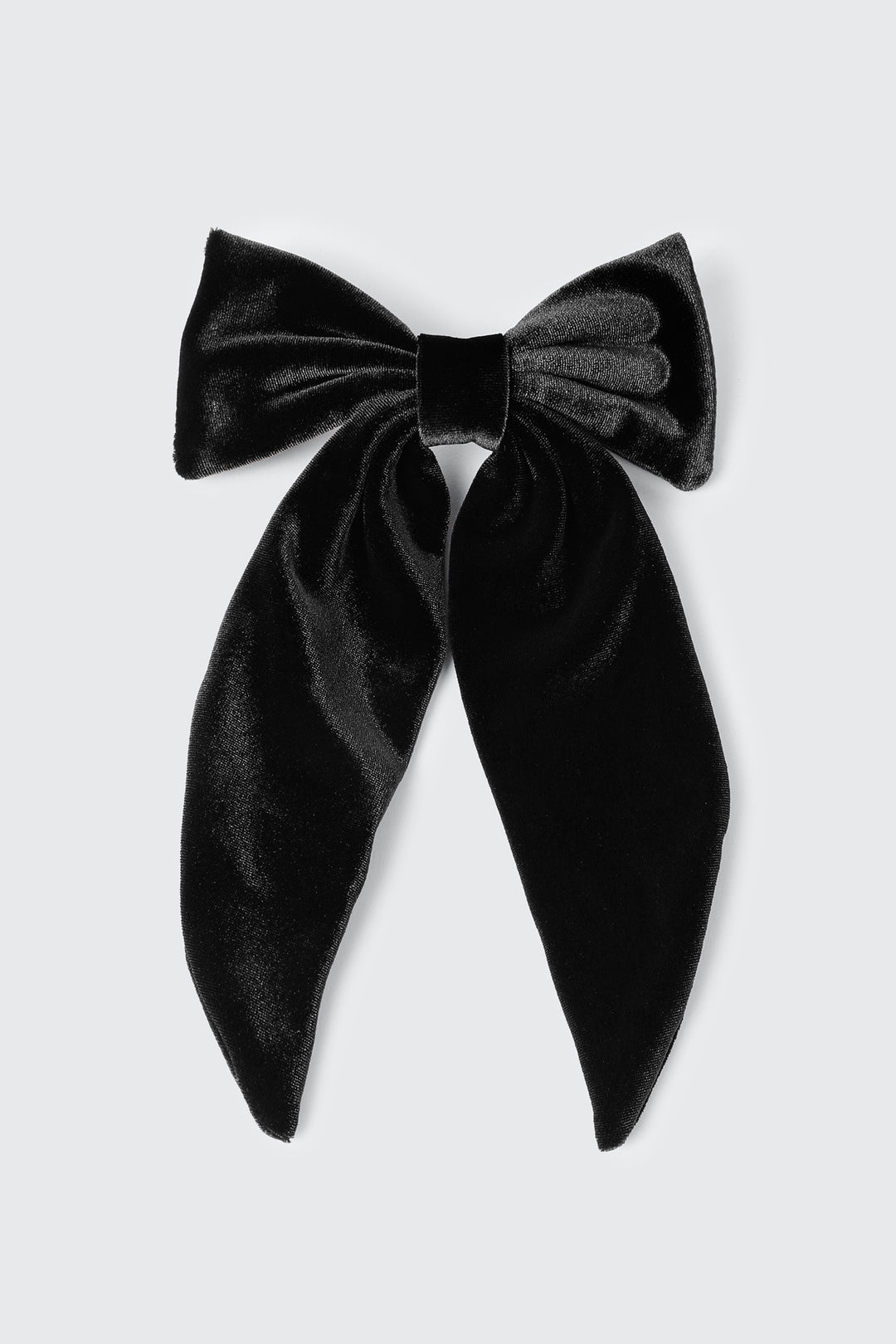Velvet Bow Barrette