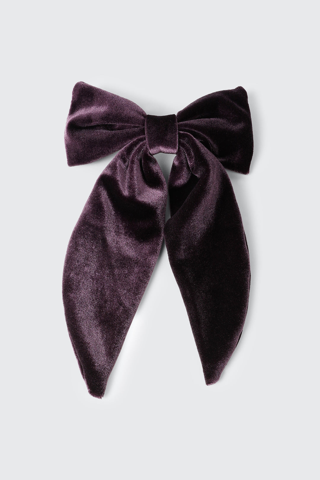 Velvet Bow Barrette