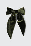 Velvet Bow Barrette