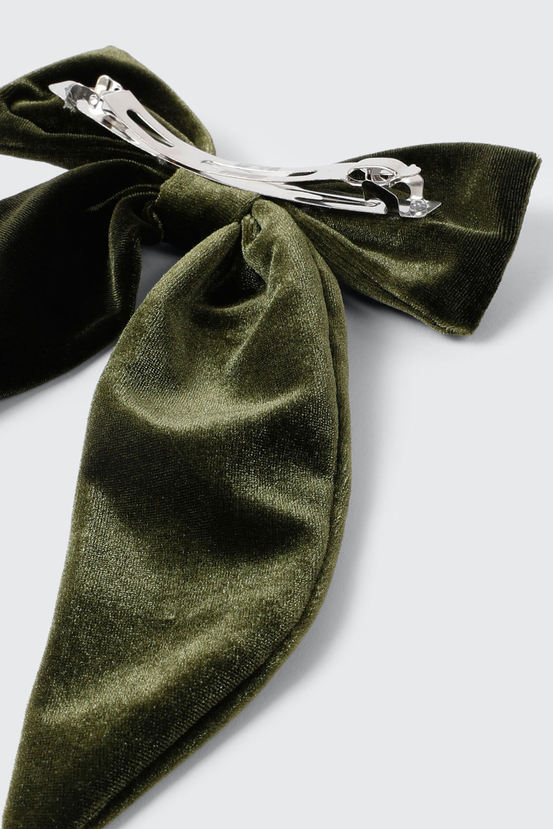 Velvet Bow Barrette