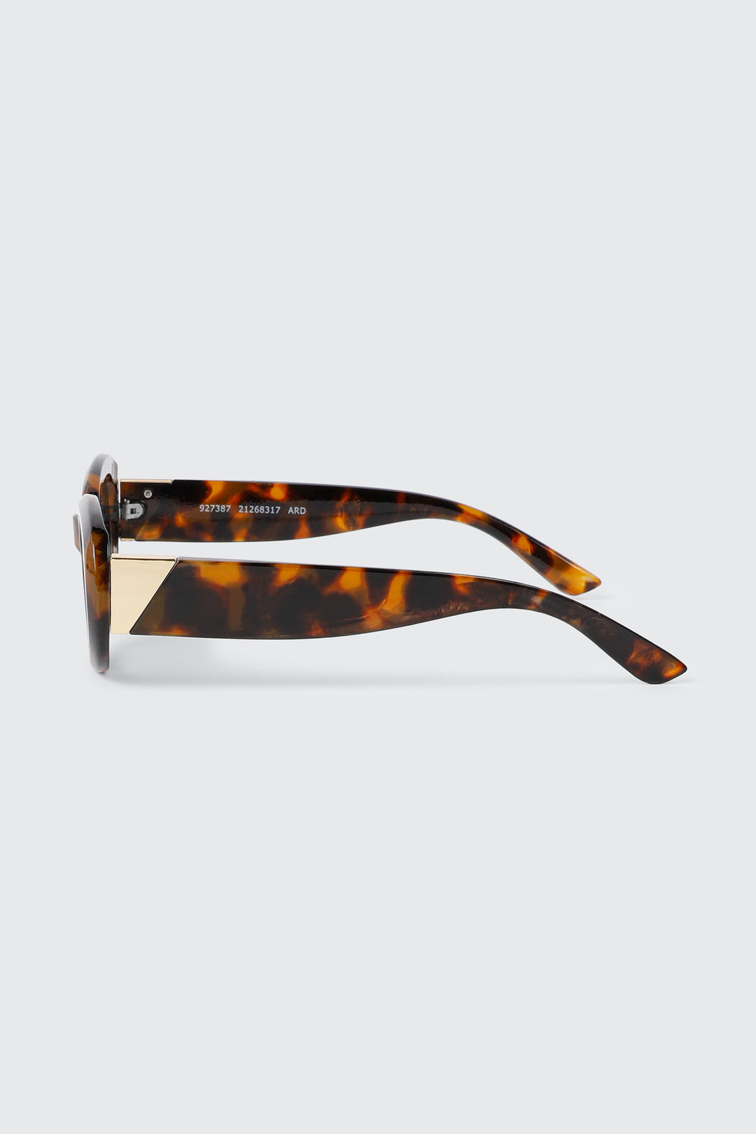 Chunky Oval Frame Sunglasses