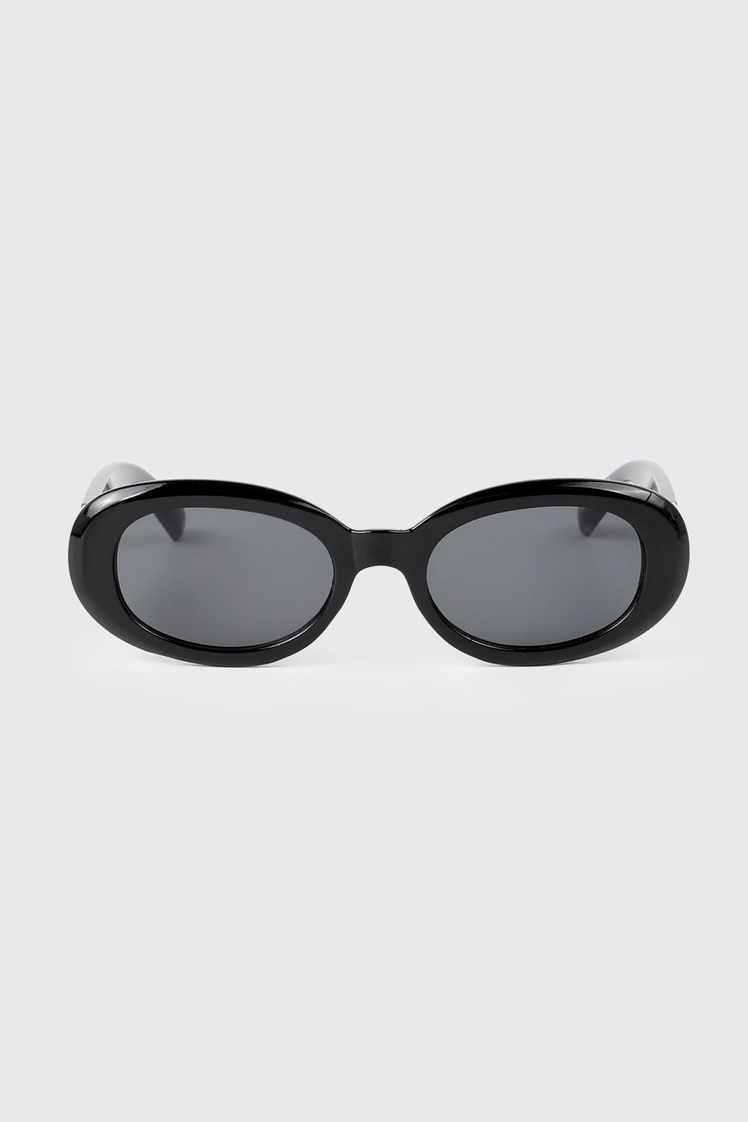 Chunky Oval Frame Sunglasses